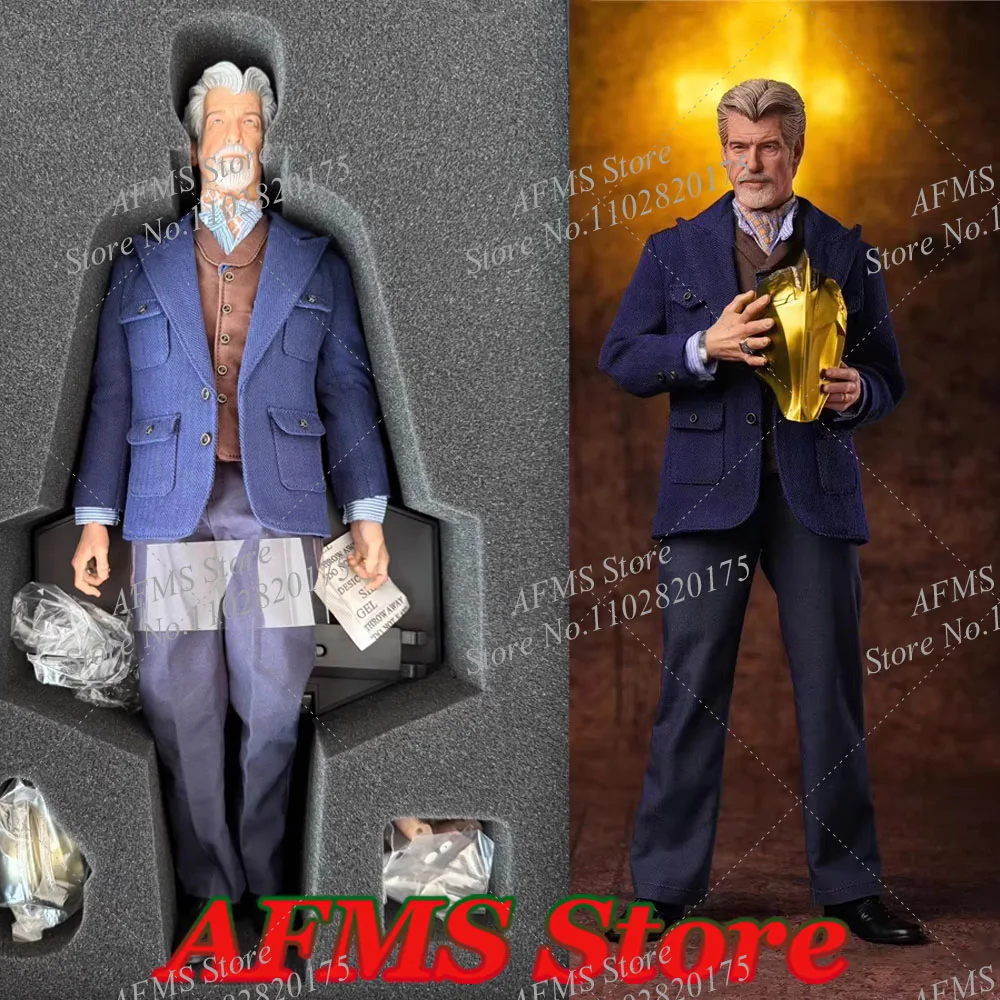 

1/6 Male Soldier Doctor Fate Super Hero Kent Nelson Pierce Brosnan Black Adam Series 12'' Action Figure