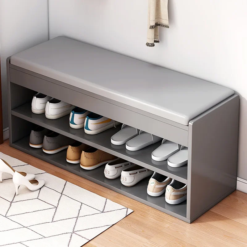 

Shoe Changing Stool Home Door Shoe Rack Sitting Shoe Cabinet