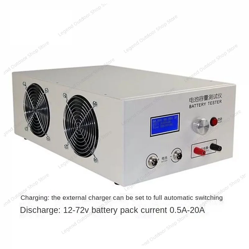 Ebc-B20H 12-72V 20A Battery Capacity Tester Lead Acid Lithium Charging Discharging 100-240V