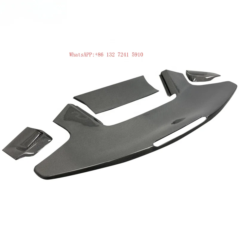 Style Carbon Fiber Tail Wing Spoiler Rear Spoiler