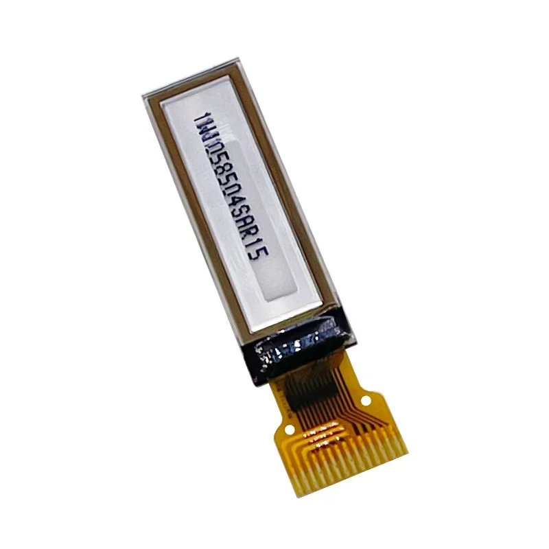 Tela OLED de 0,91 polegadas Novo display centrado 128*32 matriz de pontos 14PIN soldagem CH1115 driver