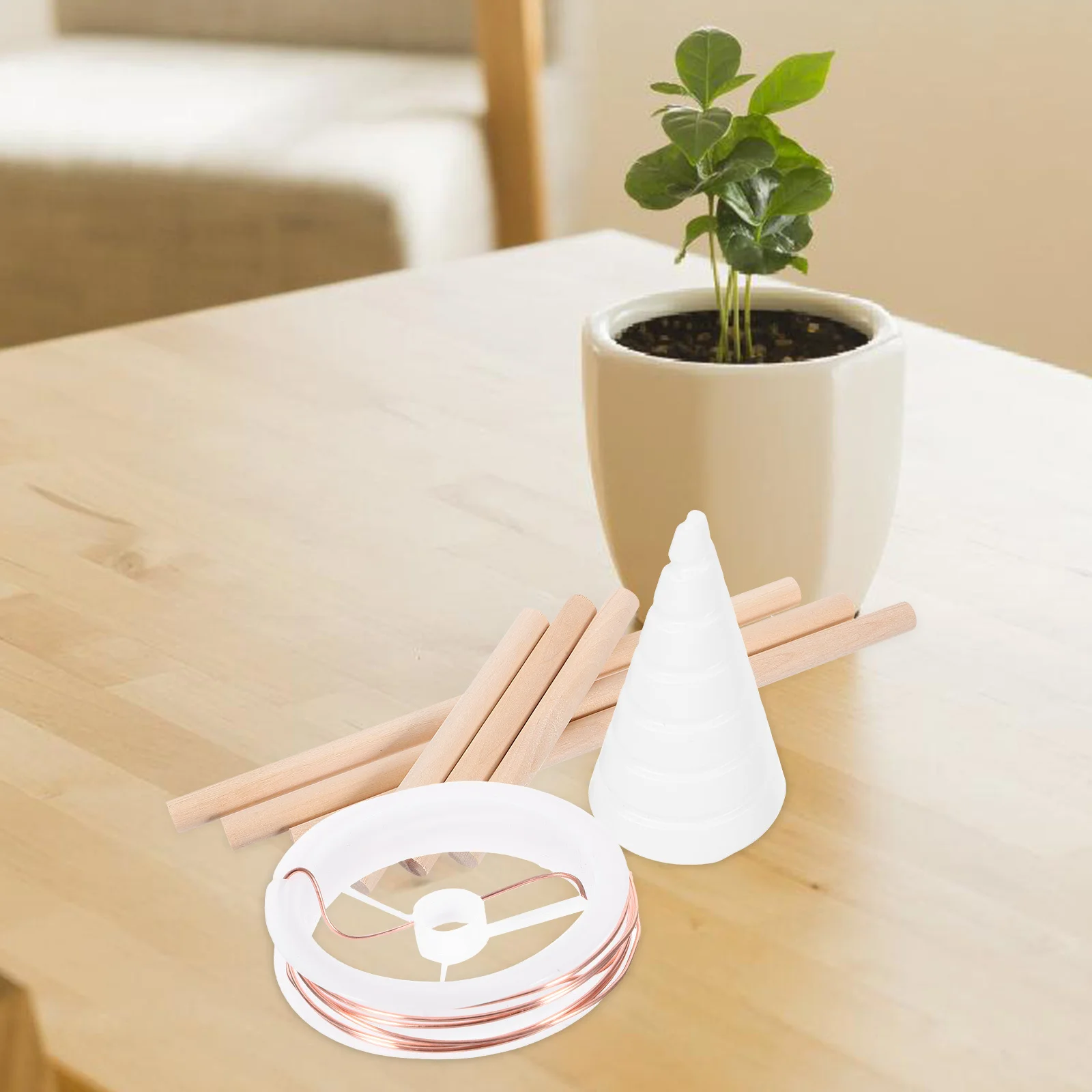 1 satz 1 Set Garten Kupfer Draht Antenne Kit Mit Wicklung Werkzeug Stangen Für Elektrokulatur Pflanzen Wachstum Diy Gartengeräte