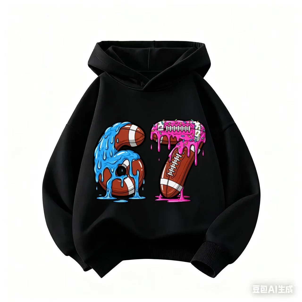 67 ستة سبعة ملابس Rouba a BrainRot كارتون بنات بوي هوديي الإيطالية Brainrot البلوز الاطفال الكورية بلوزات على الموضة الفتيات