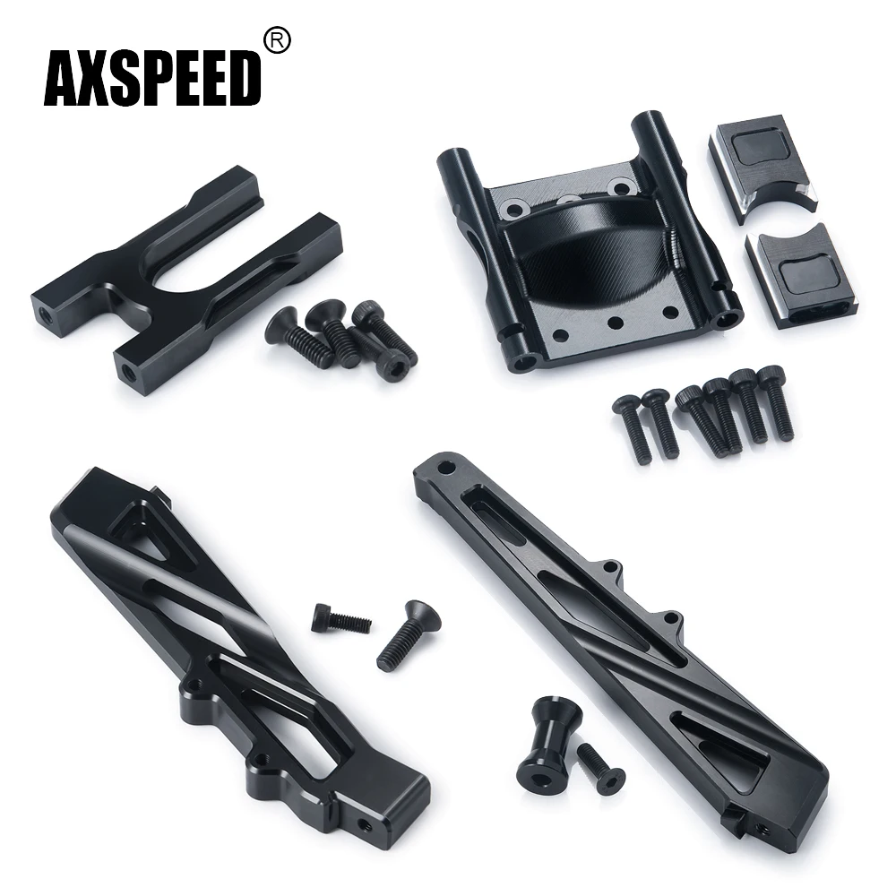 AXSPEED Alu Alloy Steering / Motor Mount /Differential Cover for ARRMA Felony 6S INFRACTION 6S All-road Car Upgrade Accessories