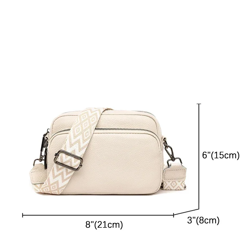 XOUHAM torba Crossbody dla kobiet torby na ramię ze skóry PU luksusowa designerska torebka moda damska Messenger mała kwadratowa kieszeń