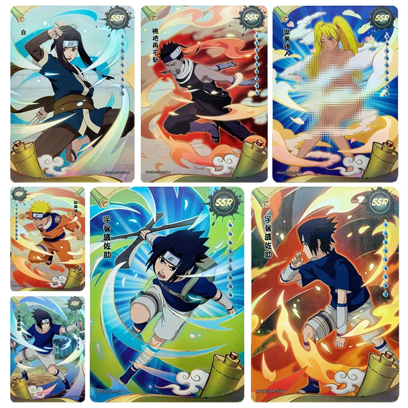 

Japanese Anime Naruto Uzumaki Naruto Uchiha Sasuke Hatake Kakashi Collectible Cards Christmas Birthday Gifts Children's Toys