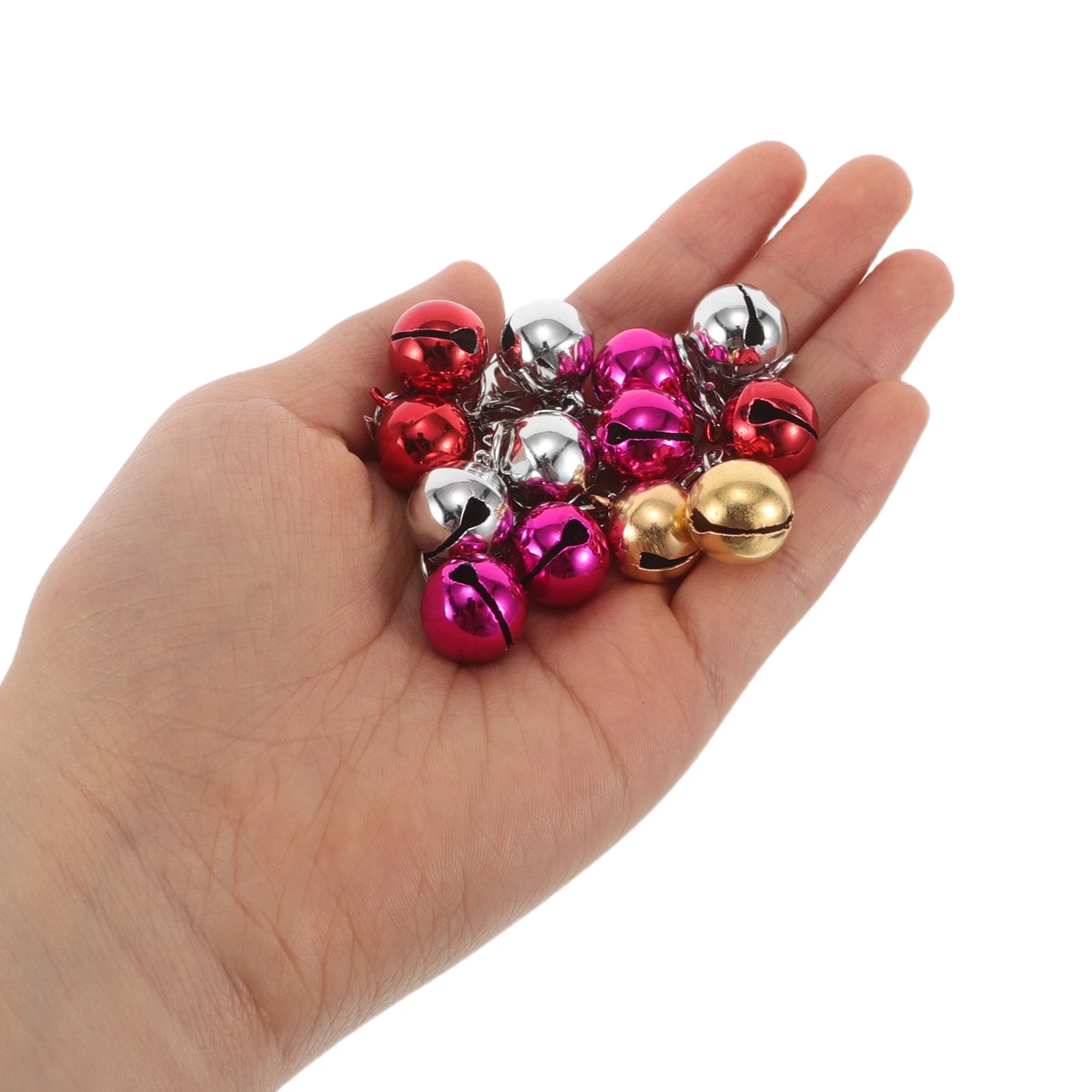 

36pcs Pet Collar Bell Small Dog Pendant Cat Bells Hanging Accessories Durable Iron Soft Sound DIY Multifunctional Pet Supplies