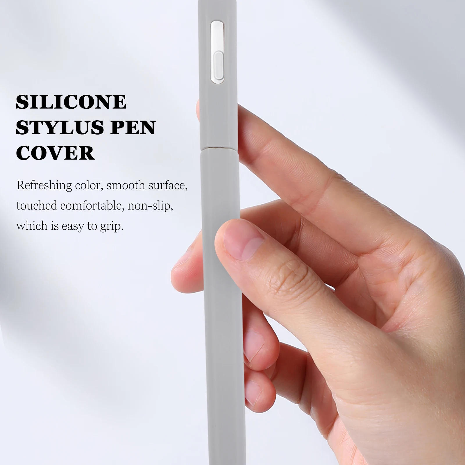 

Protective Pen Stylus Cover Premium Silicone Non Slip Holder Smooth Stylus Cover Long Use Gift Protective Sleeve