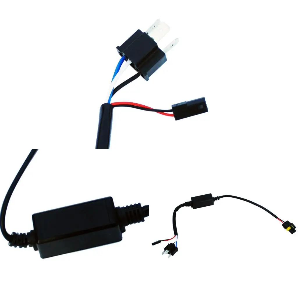 

H4 Relays Wiring For LED And Xenon Projector Lens Car Lighting Accessories