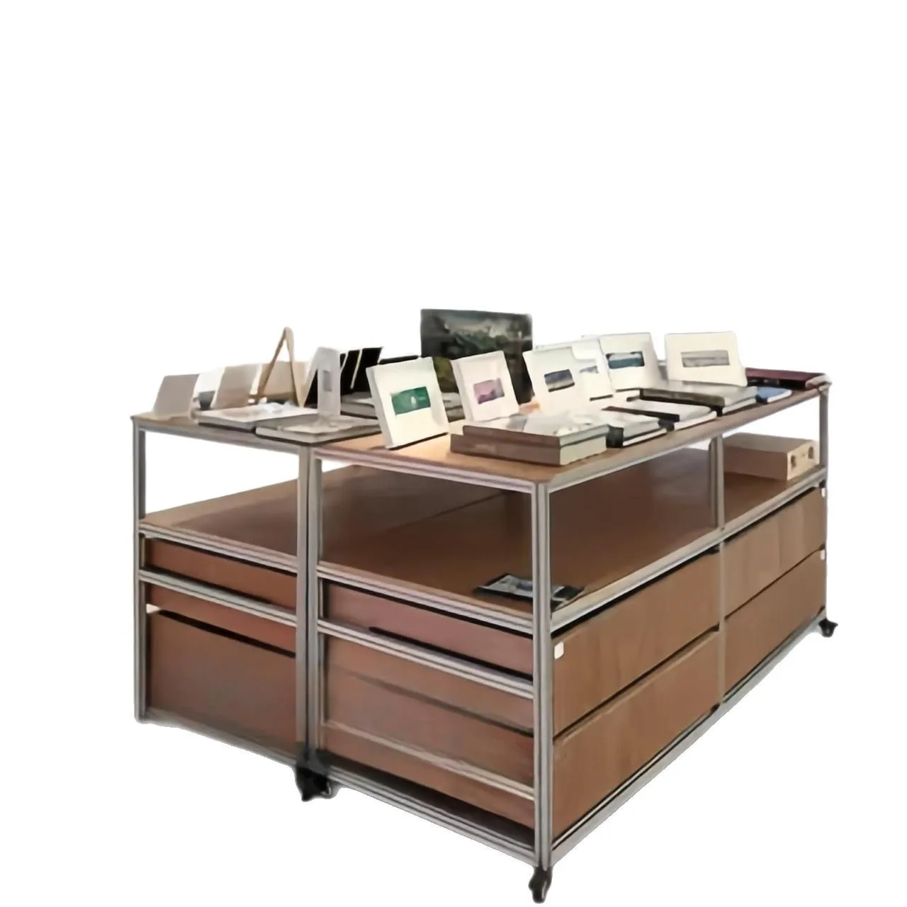 

Aluminum profile, solid wood, minimalist, artwork, decoration, ornaments, storage, side cabinets, Nordic