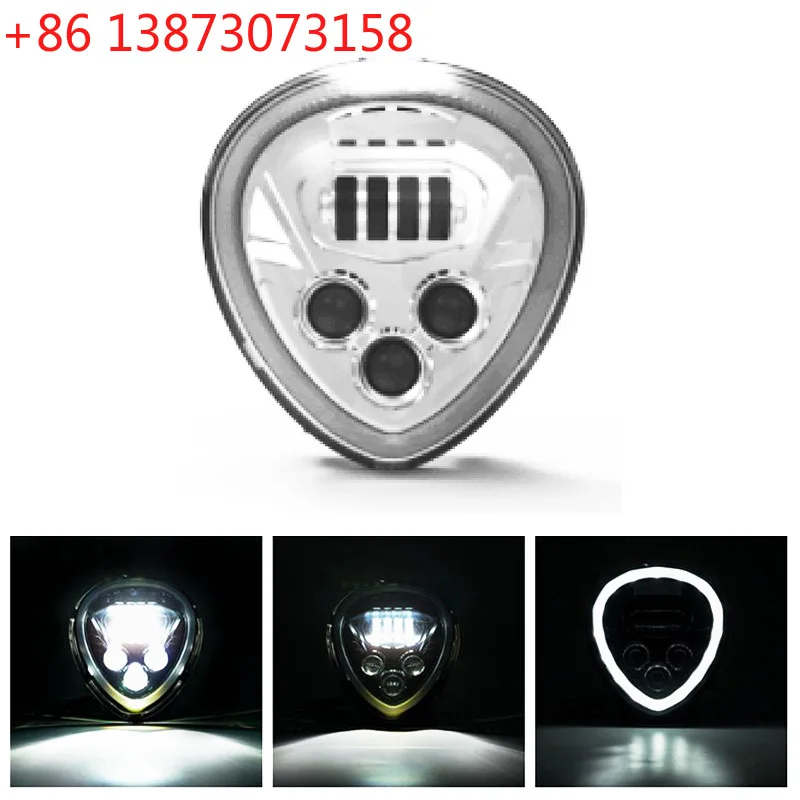 CE Recognized LED Headlight Assembly Fit for Yamaha Stratoliner S/Deluxe /Midnight Star/Roadliner XV1900 2006-2017