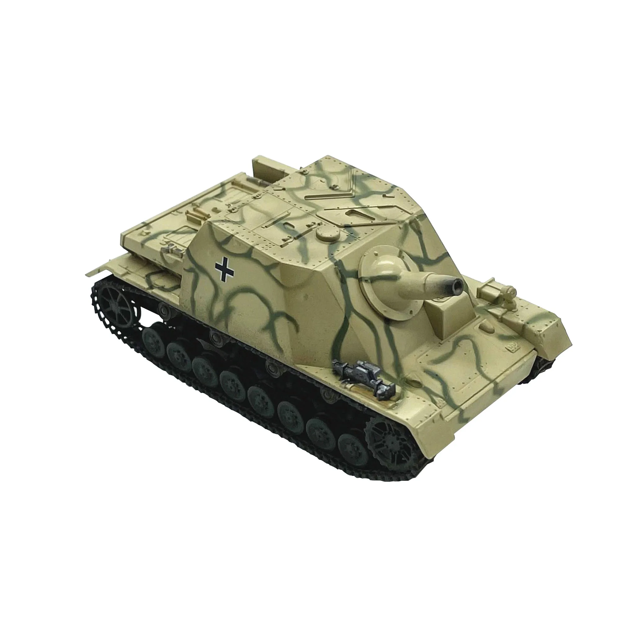 

Plastic Model of German Grizzly Militarized Combat Tank 1:72 Scale Toy Gift Collection Simulation Display Decoration