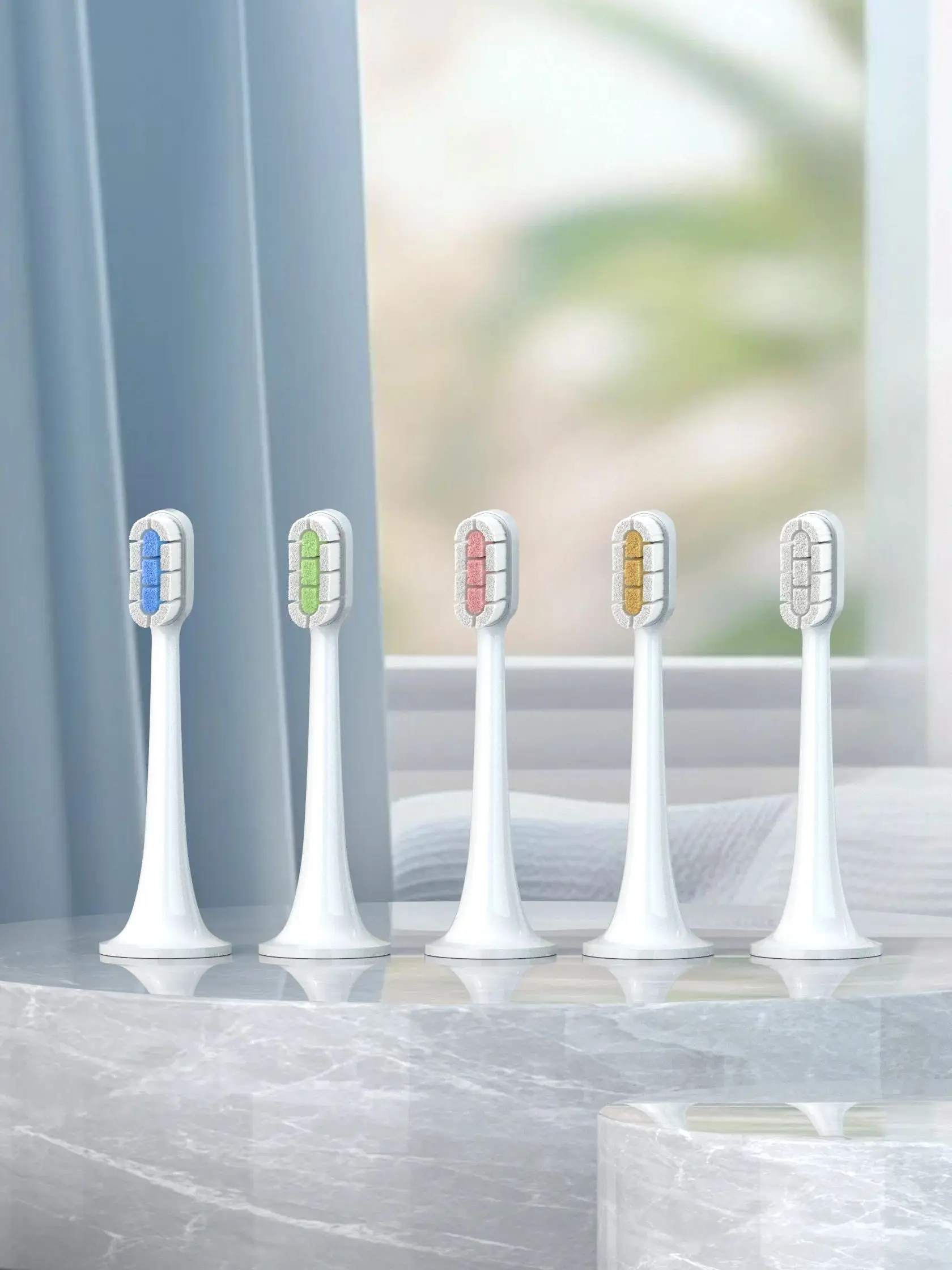 Compatible avec la tête de brosse à dents électrique xiao T300/T500 Mjia DDYS01SKS/MES601/T700, remplacement MES602/604