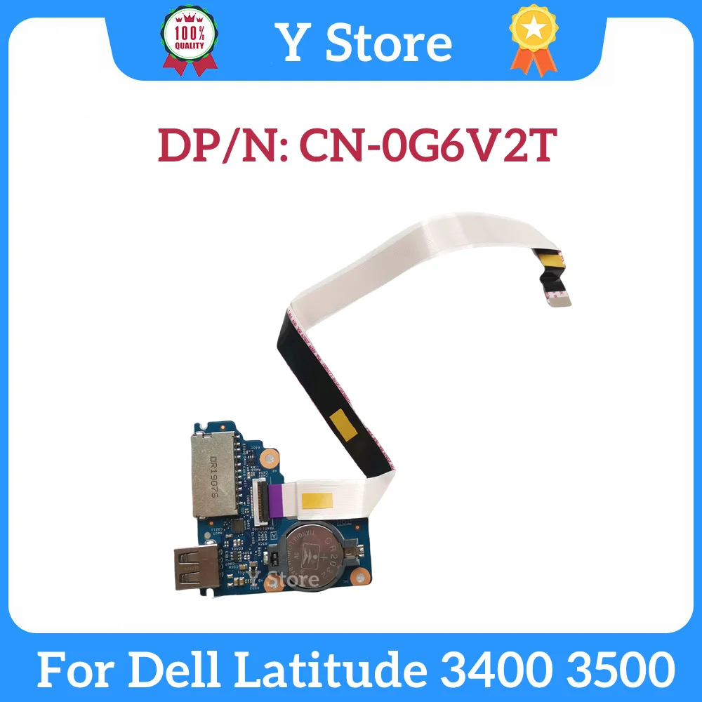 

Y Store New Original For Dell Latitude 3400 3500 USB Card Reader IO Board G6V2T 0G6V2T CN-0G6V2T Fast Ship