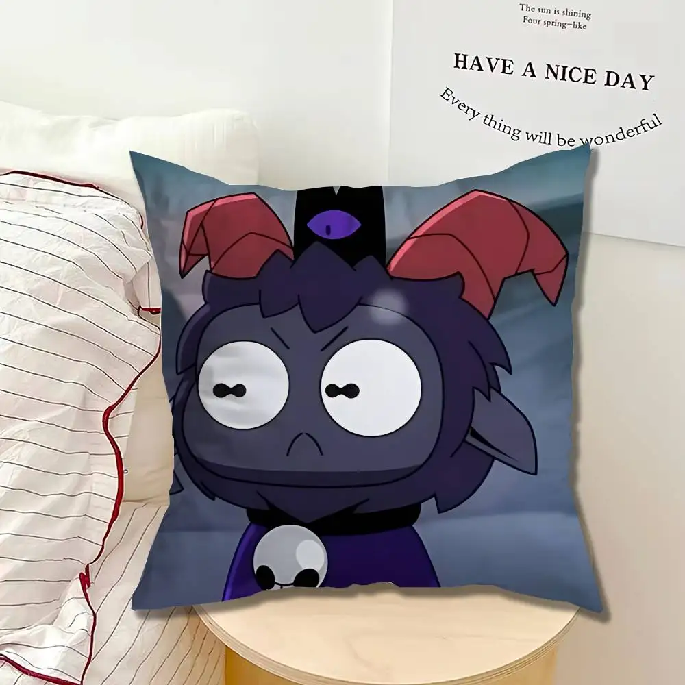 C-Cult Of The Lamb Game Single Throw Pillow Case Cover Sofa Cushion Home Room Decor