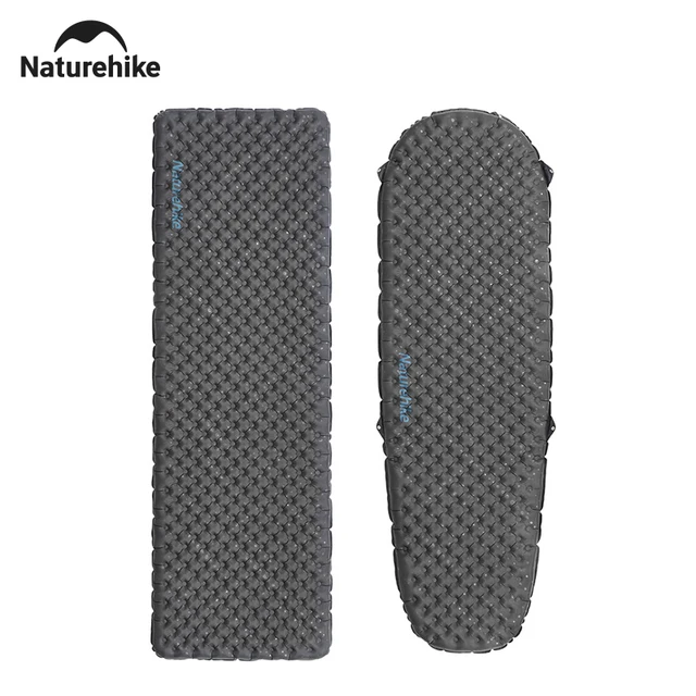 Naturehike Camping materac dmuchany 3.5 wartości R Outdoor Ultralight przenośna mata nadmuchiwana piesze wycieczki podróż odporna na wilgoć karimata do spania