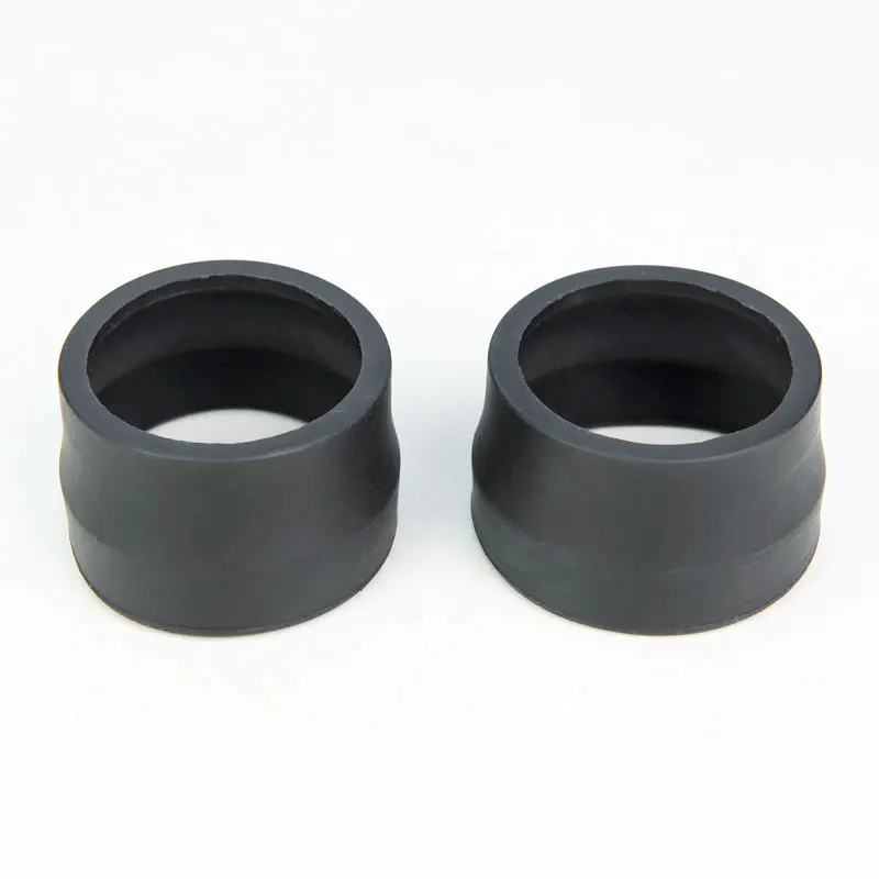 33-38mm alta elasticidade de borracha ocular eyecup guarda para 33-39mm microscópio estéreo lente 2pc