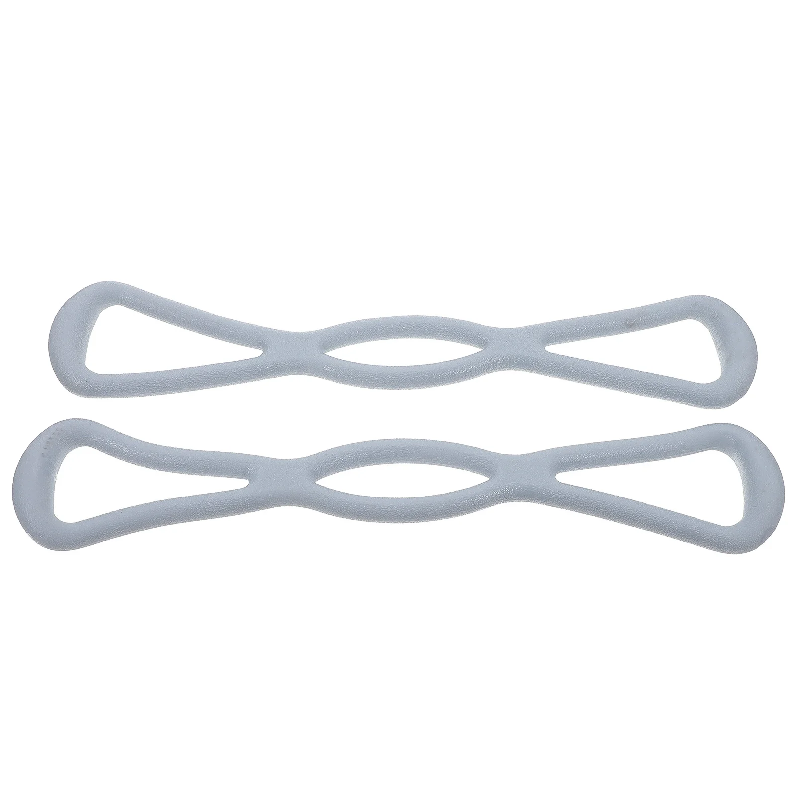 2 قطعة التمارين الظهر أربطة مرنة معدات تدريب العضلات آمنة عملية خدمة طويلة الحياة الظهر المتوسع الذراع سحب المدرب