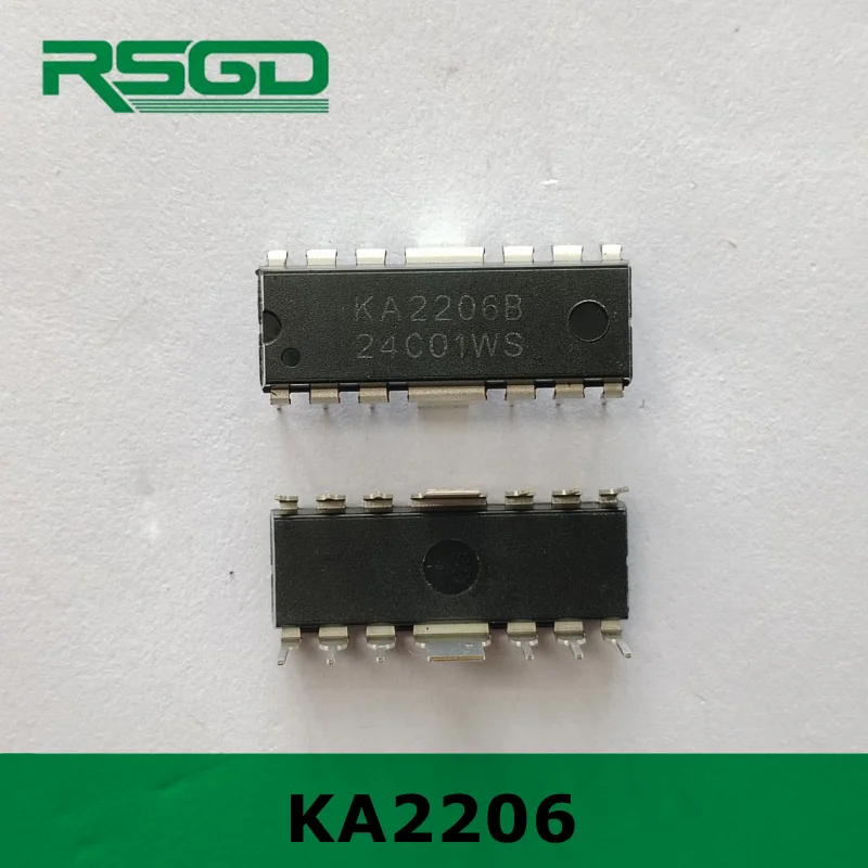 10PCS 10PCS/LOT KA2206 KA2206B DIP-12 2.3W Dual Audio Power Amplifier Chip Original new