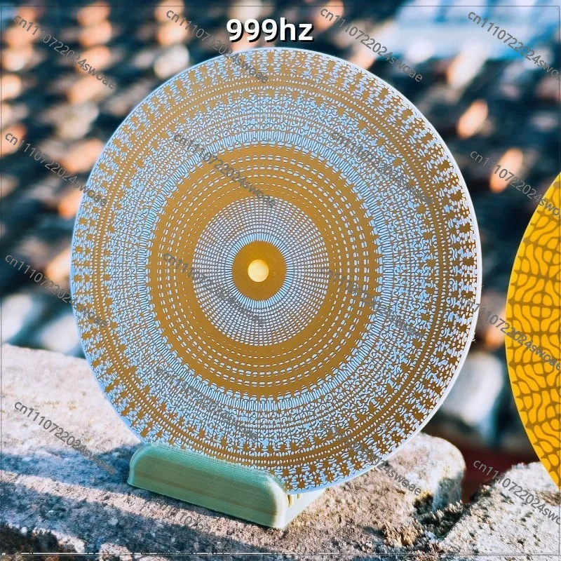 Energy Enhancement Disc Seven Chakras Crystal Resonance Lucky Practice Meditation 999hz High Frequency