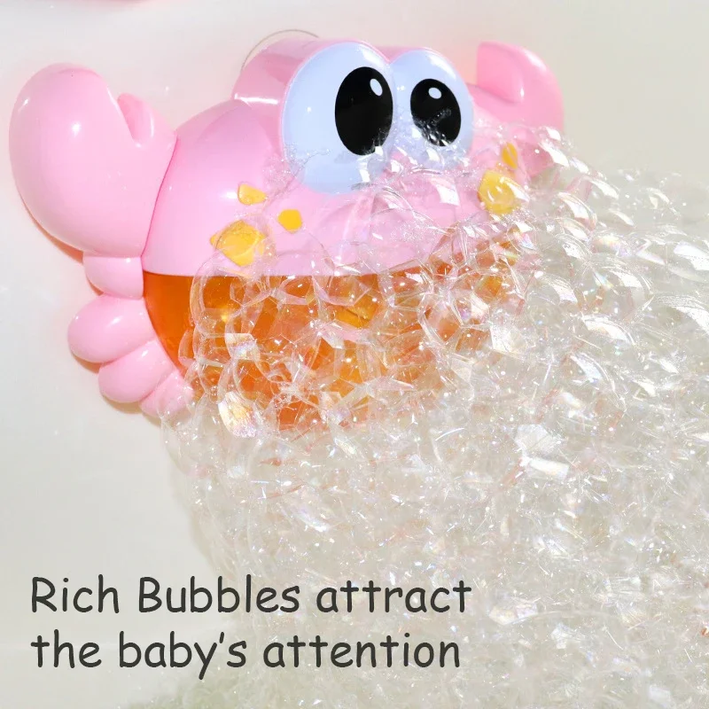 Baby Bath Toys Electronic Bubble Duck Water Game Bubble Maker Pool Swimming Bathtub Soap Machine Bathroom Toys for Children Kids