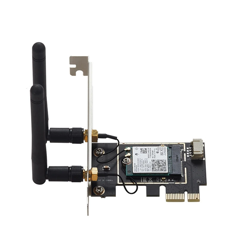 

Wifi 7 BE200 PCI-E Wifi Card Bluetooth 5.4 Tri Band 2.4G&5G&6Ghz 8774Mbps Wireless BE200 Network Card For Win11