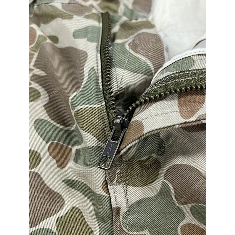 Men's Casual Duck Hunter Camo Shorts Vintage Frog Skin Camouflage Cargo Shorts Military Style Summer Short Pants