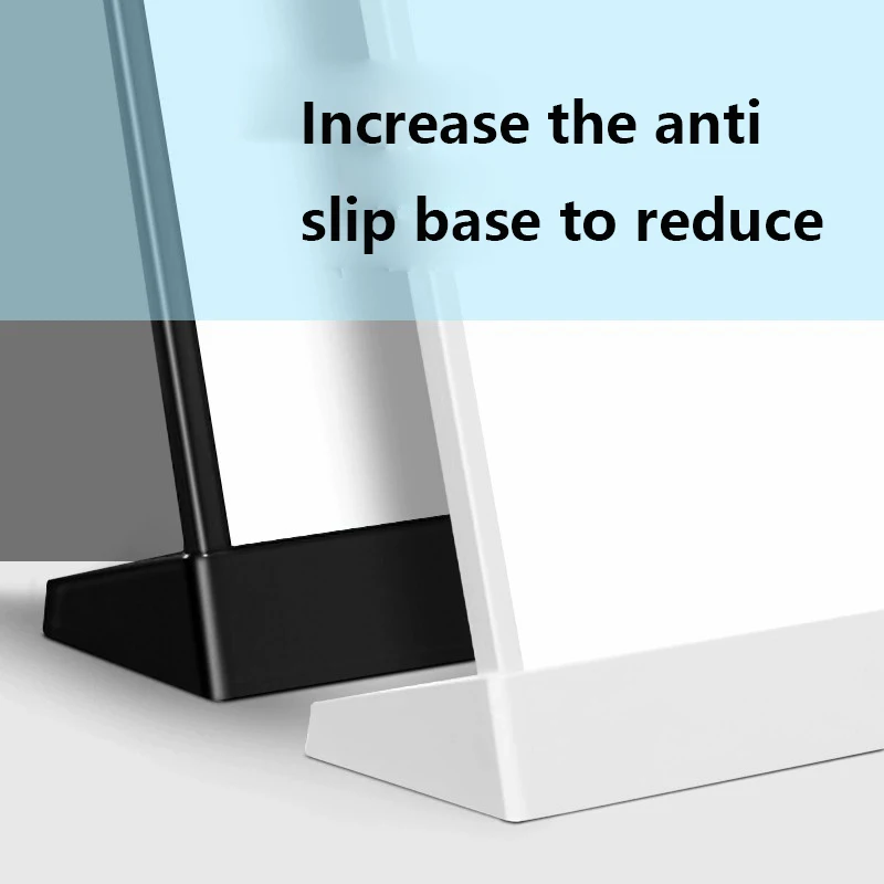 Multi purpose display acrylic price list A4Me