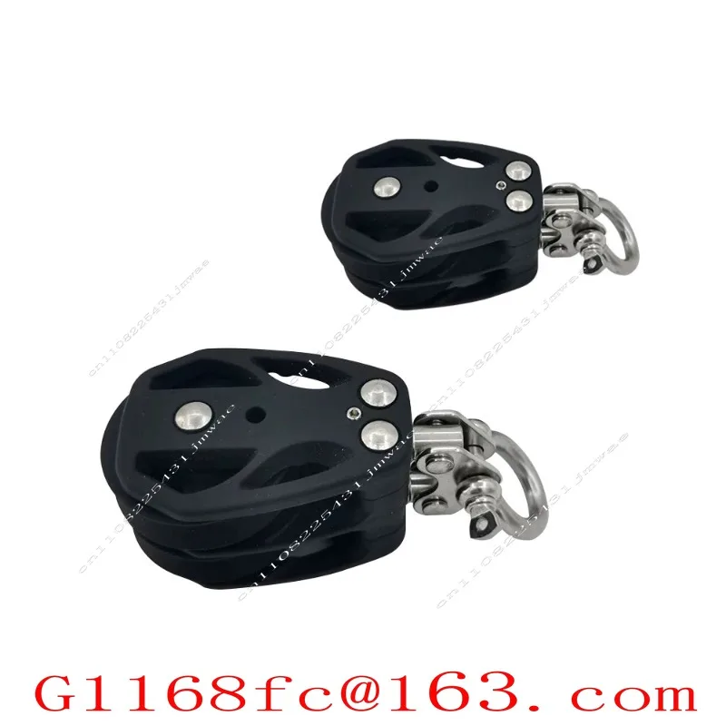 35/50mm Wheel Diameter 8/10mm Wire Diameter Double Wheel/Rotating Yacht Sailing Pilates Bearing Pulley