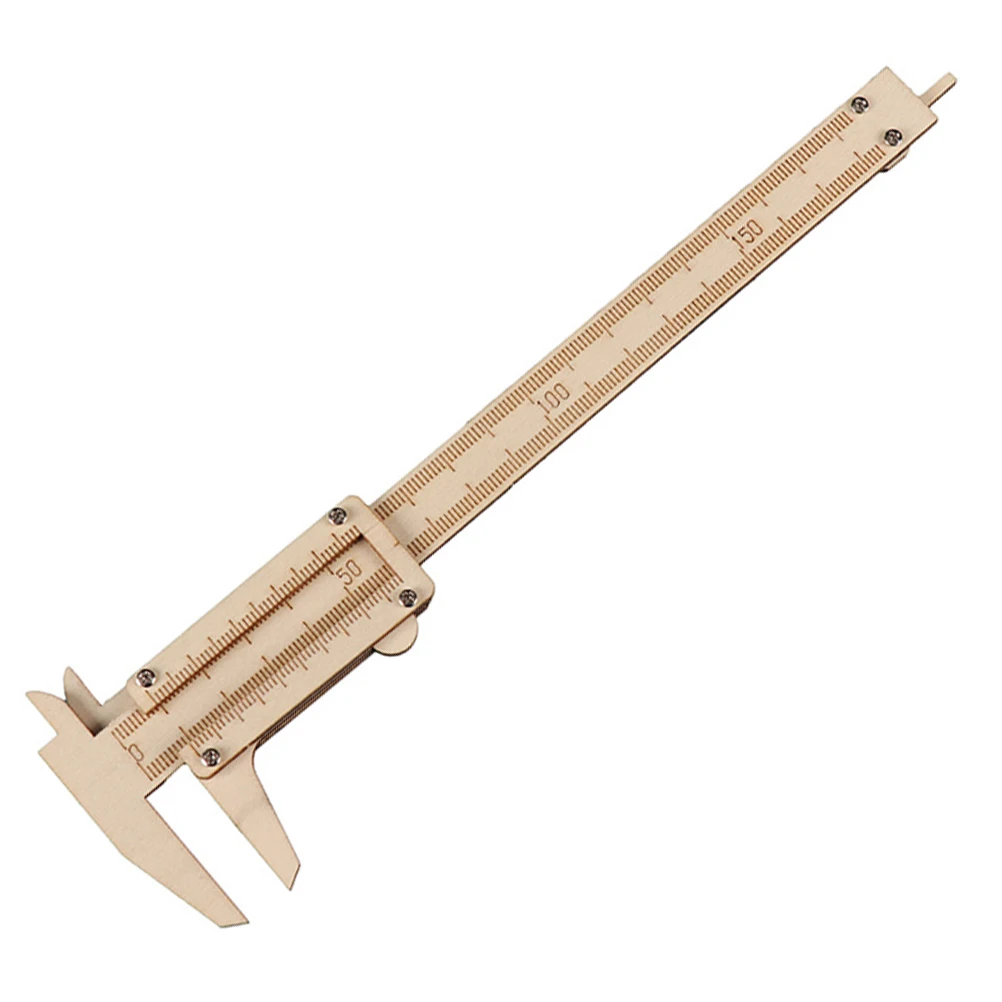 

Thickened Wood Multi-Function Straight Measuring Tool Office Painting Woodworking Wear-Resistant Calipers Wood Caliper