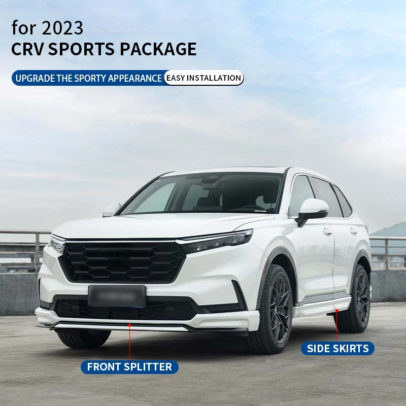 High Quality Sports Style ABS Rear Bumper Body Kit Tuning Parts For CR-V 2023-2024