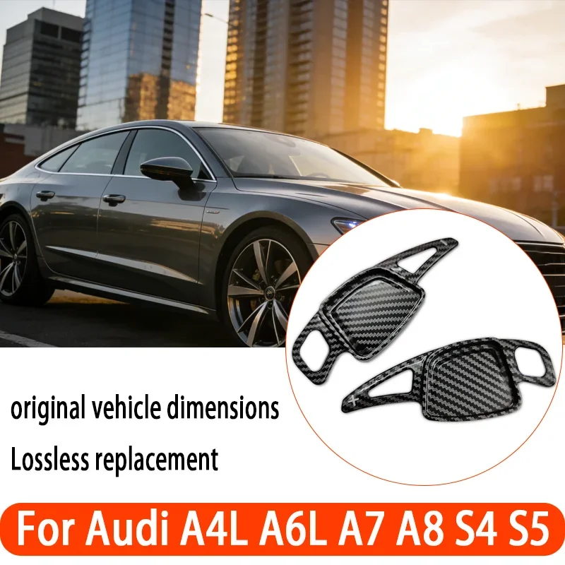 

Car steering wheel paddle shifters for Audi A4L A6L A7 A8 S4 S5 car accessories car decoration