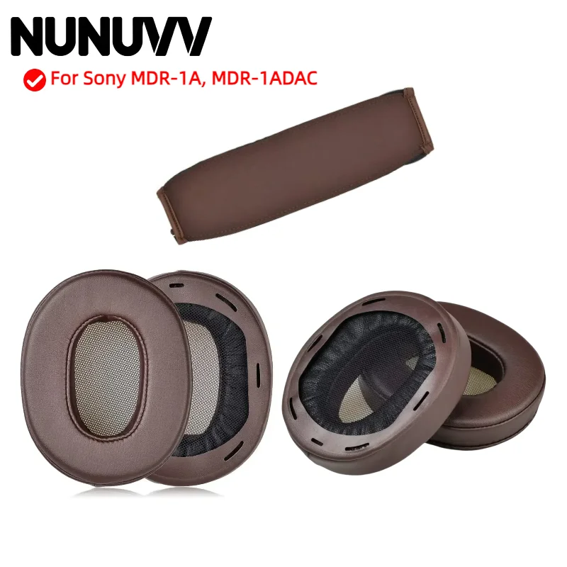 

Replacement Ear Pads Cushions for Sony MDR-1A, MDR-1ADAC Headphone Soft Memory Foam Pads/Earpads