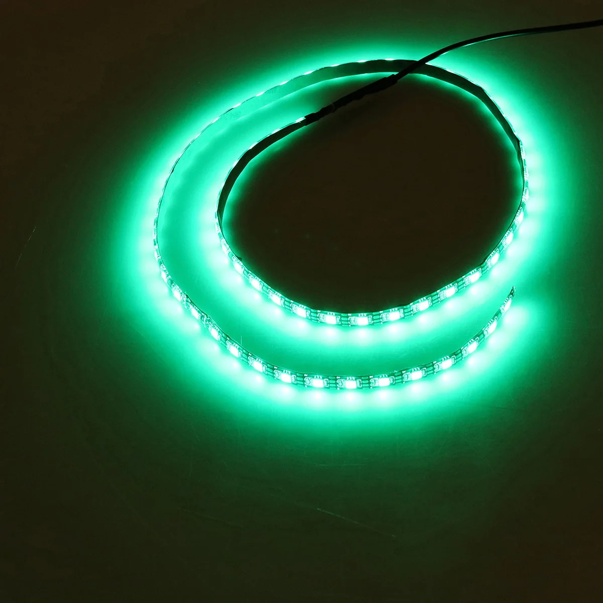 

1m 5050 SMD Rope Light Waterproof Flexible RGB LED Strip Light with USB Control Cable for Closet Outdoor Lighting