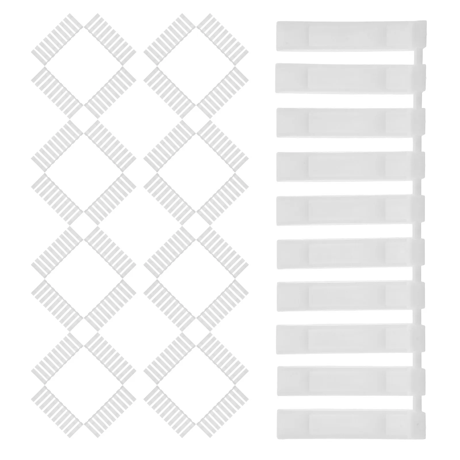 

Blank Sealing Strip for Bank Cards Universal Plastic Strip Financial Security Privacy Protection Event Access Control