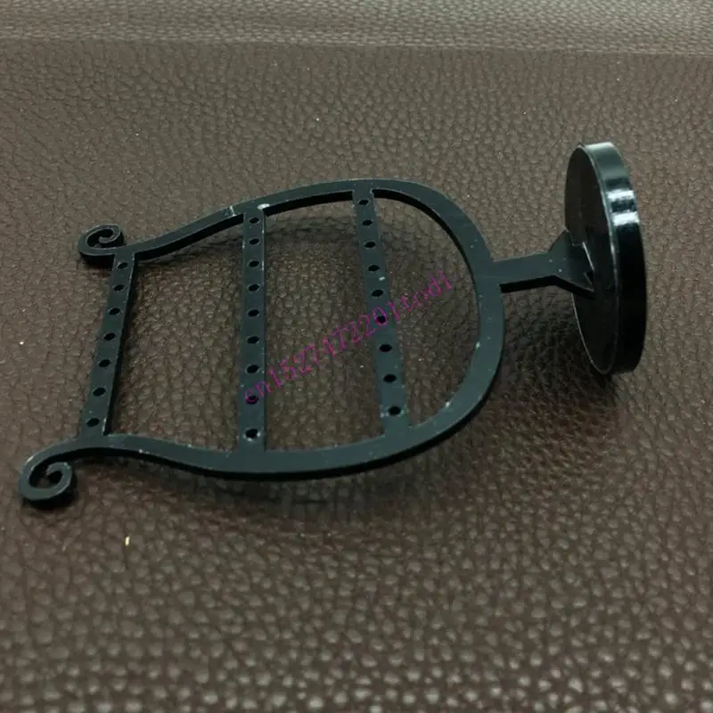 

Стеклянные серьги, ожерелье, подвеска, стенд, ювелирный стенд в форме бутылки, кронштейн для сережек, подставка для ушей, M76B