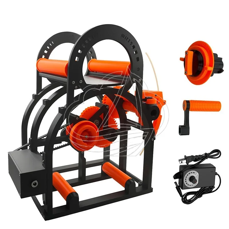 Electric Spool Winder, Universal 3D Printer ment Rewinder for 20cm Diameter Reels