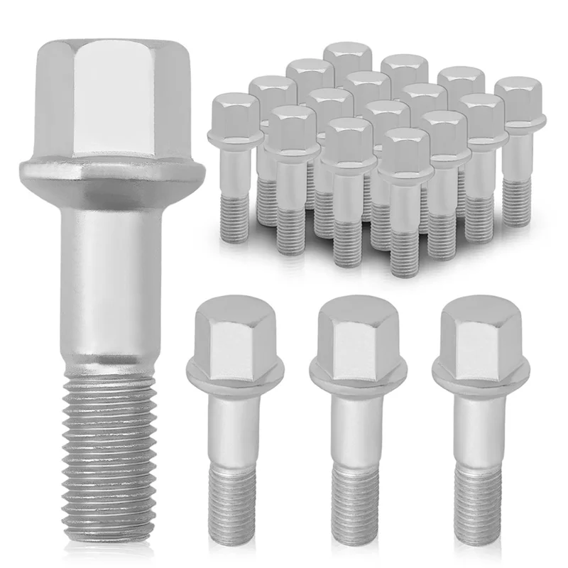 

ABKP-For C220 C230 C240 C280 Wheel Bolt Wheel Lug Stud 20Pcs A0009901007 0009904807
