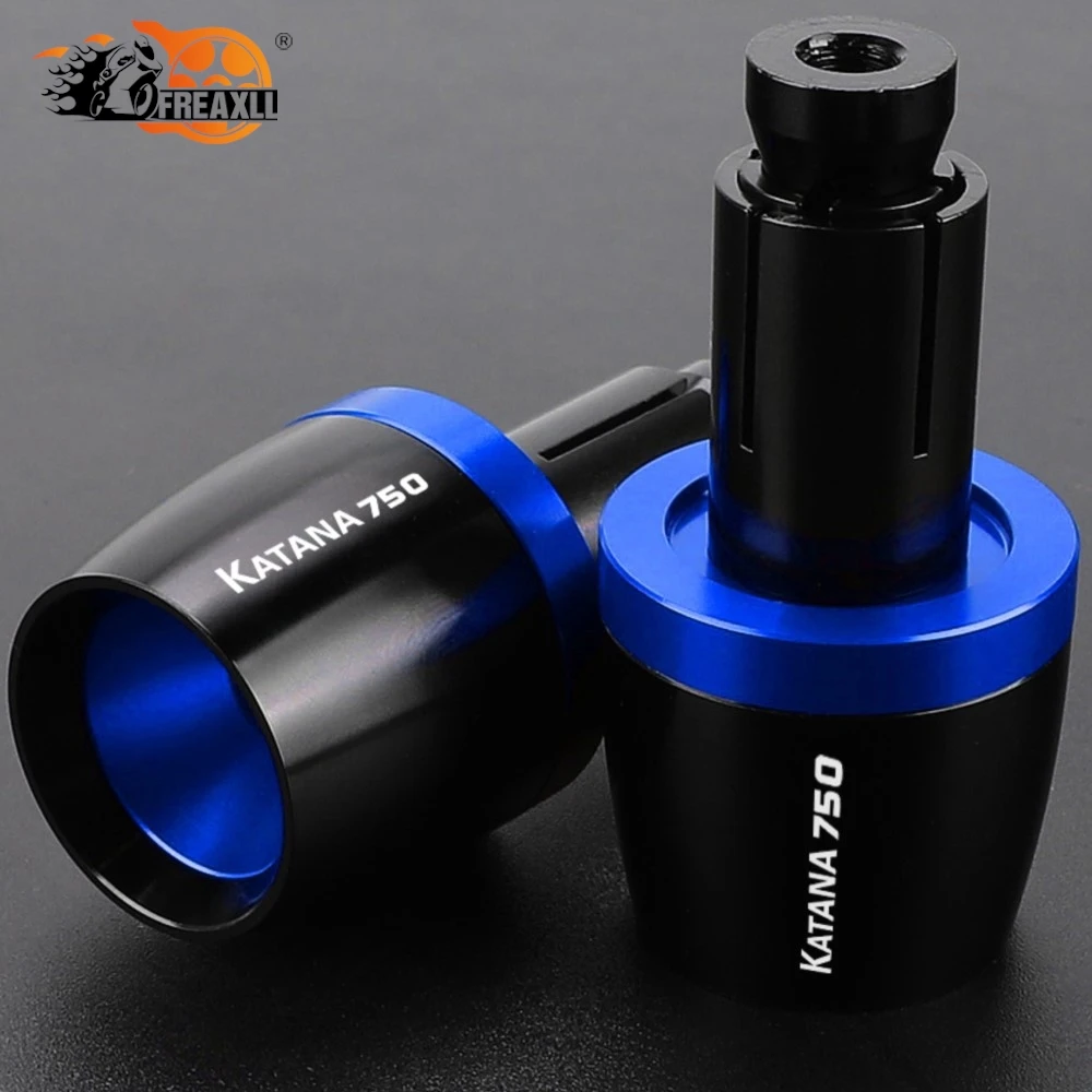

For SUZUKI KATANA750 KATANA 750 1989-2004 2003 2002 2001 Handlebar Grips Bar Ends Sliders CNC Accessories 2000 1999 1998 1997