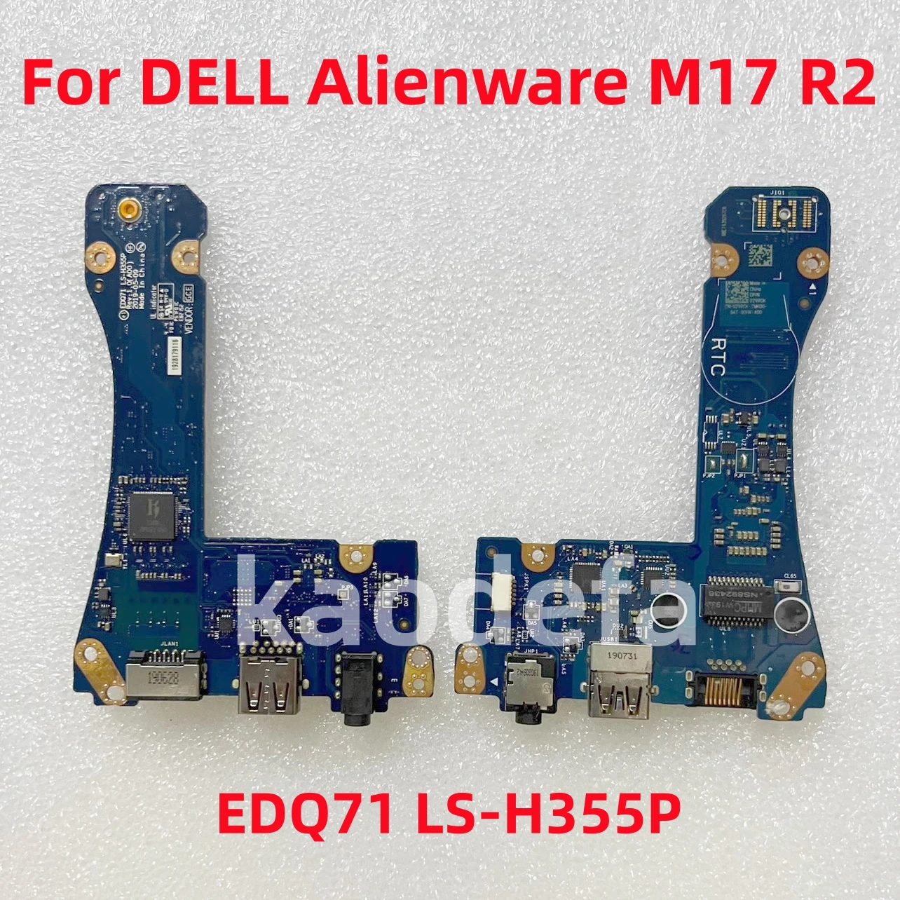 EDQ71 LS-H355P para DELL Alienware M17 R2 placa de interfaz de Audio para ordenador portátil tablero pequeño 100% prueba OK