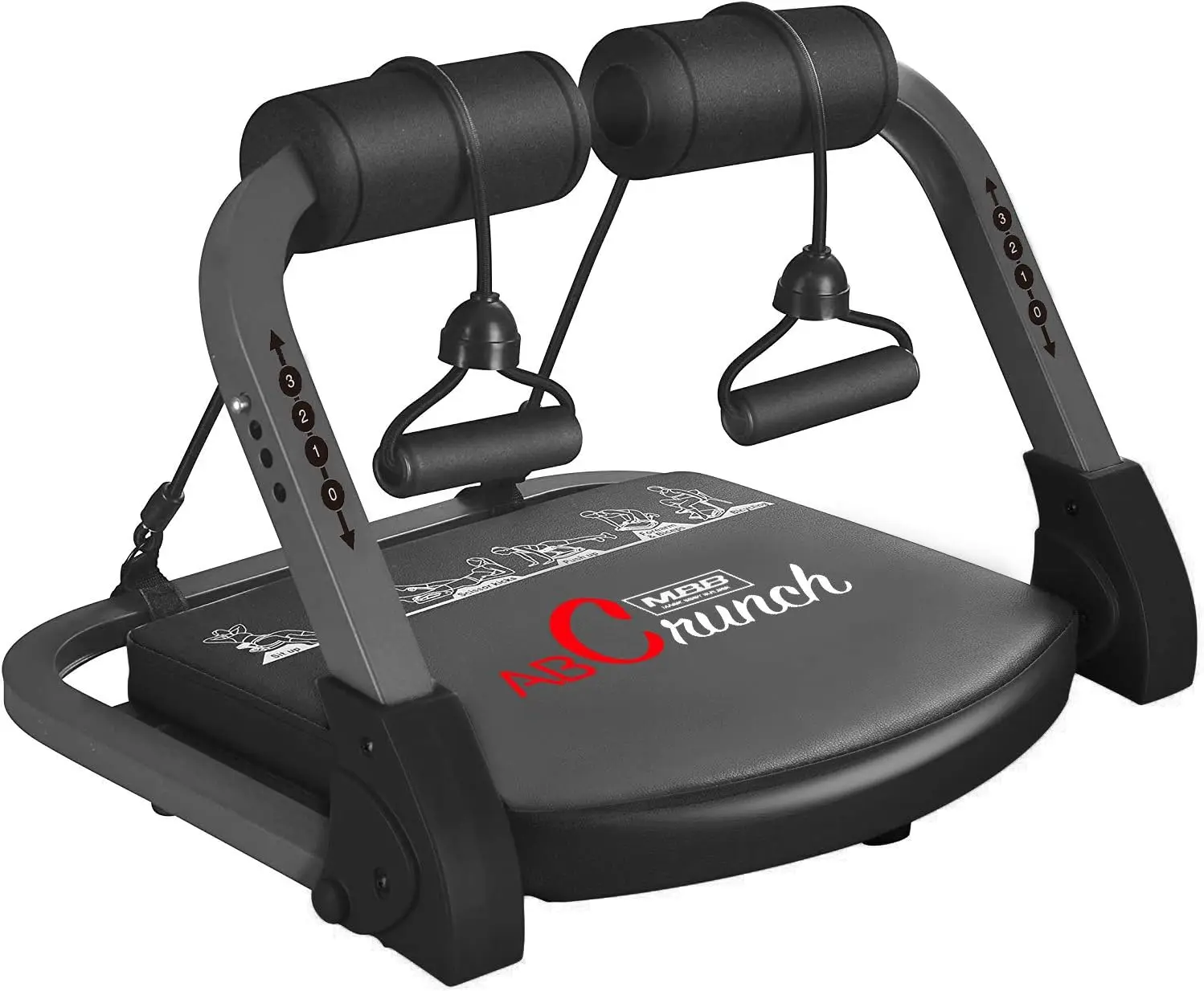

abs Exercise Equipment ab Machine for Abs and Total Body Workout, Home Gym Fitness Equipment for All Ages.