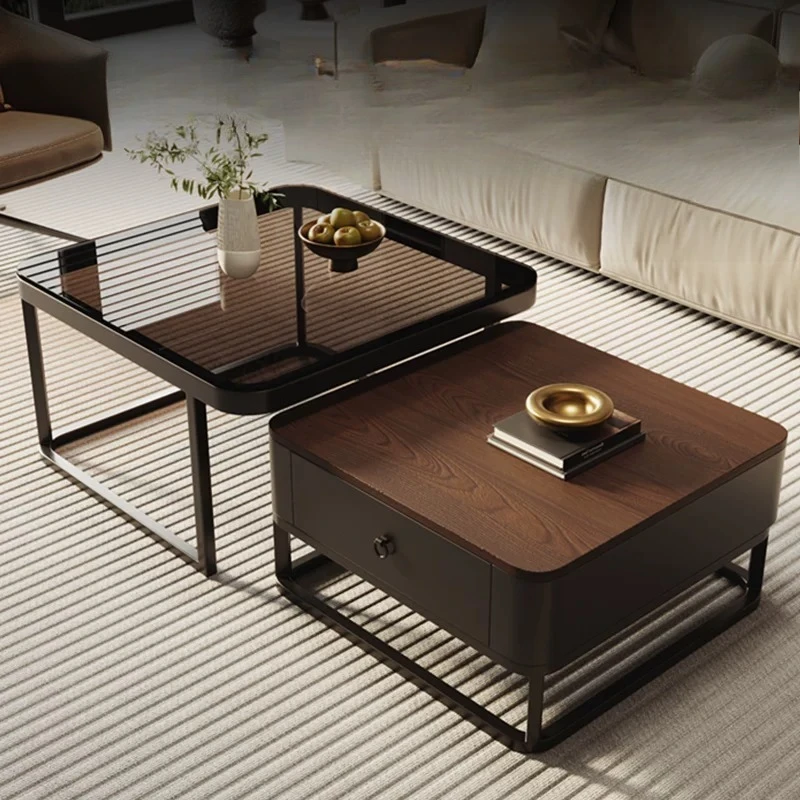 Modern Coffee Tables Nordic Funky Round Minimalist With Storage Coffee Tables Commercial Patio Mesa Redonda Space Furniture