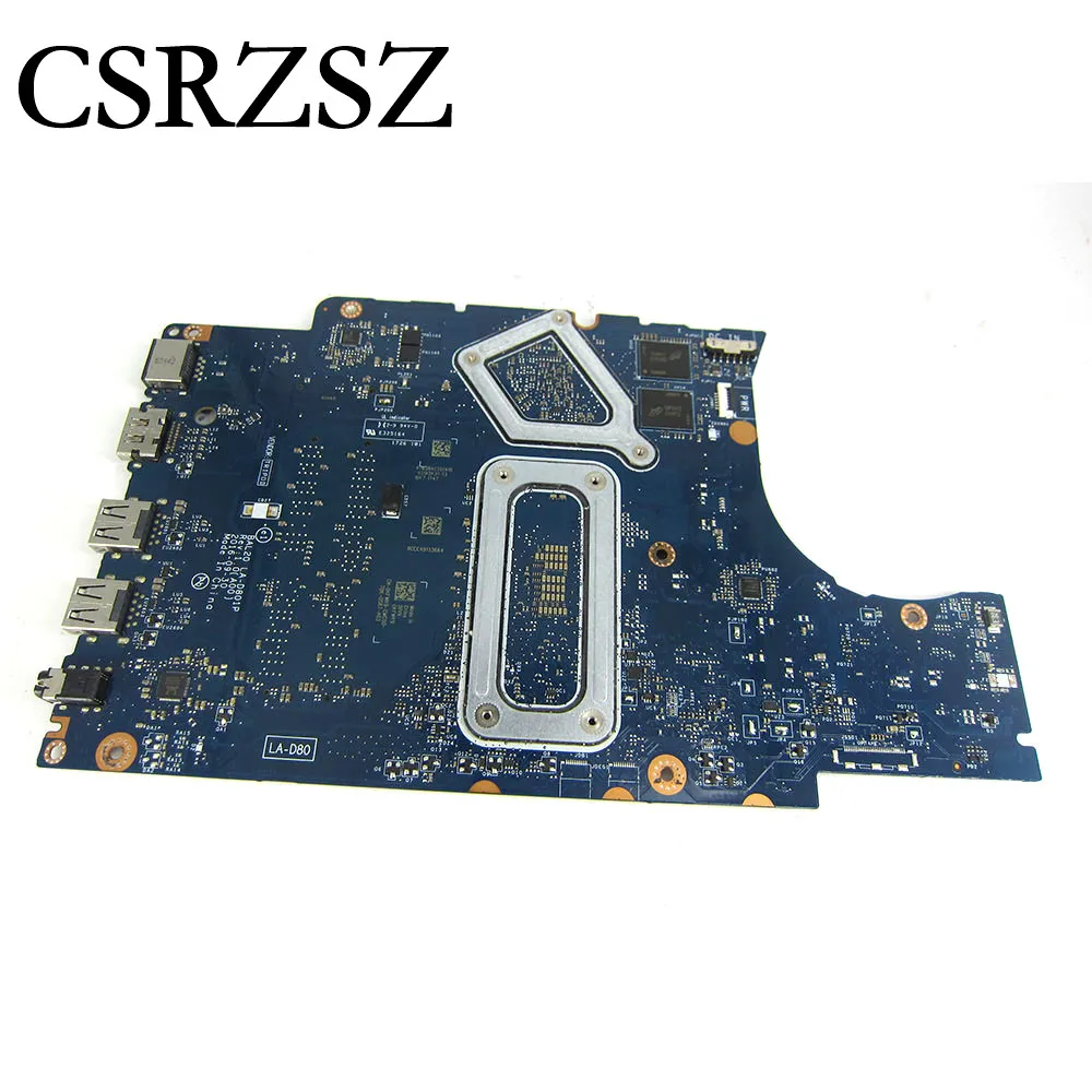 

CSRZSZ BAL20 LA-D801P For Dell inspiron 5567 Laptop motherboard with i7-7500u CPU Test ok 100%