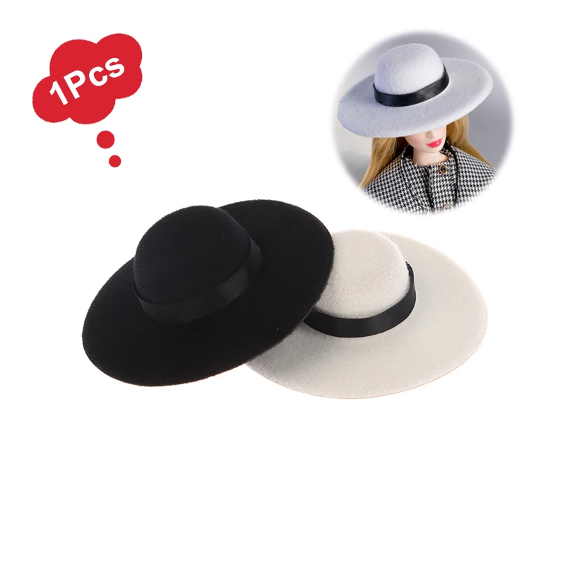 

Doll Dollhouse DIY Toys Pretend Play Toy for Girl Collection Gifts Top Hat Miniature Craft Hats Doll Clothes Accessories Mini