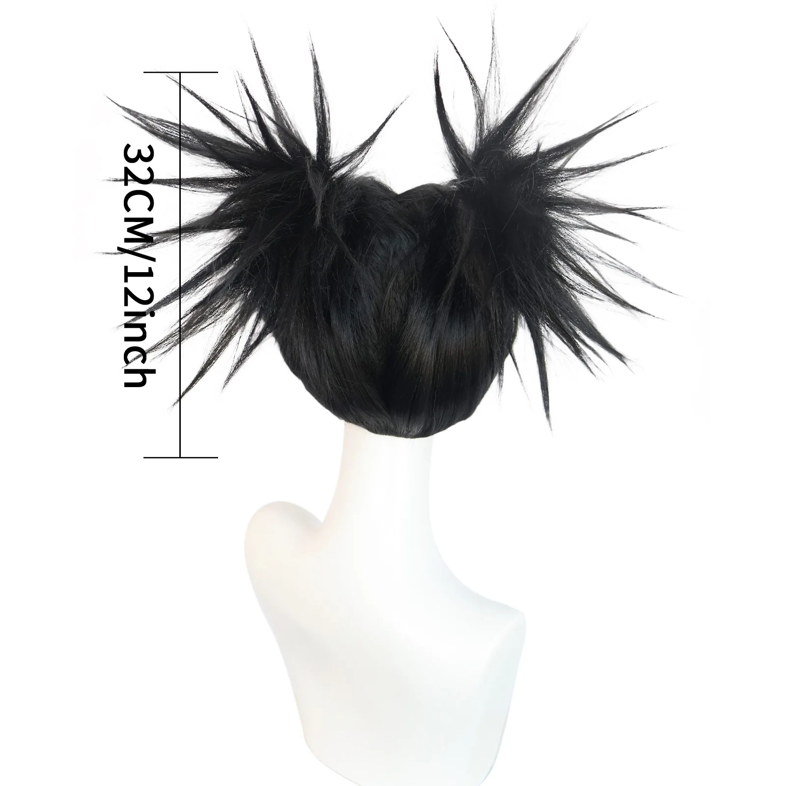 Anime Jujutsu Choso Cosplay Pruik Hittebestendig Zwart Haar Halloween Party Carnaval Rollenspel Kostuum Accessoires Synthetische Pruiken