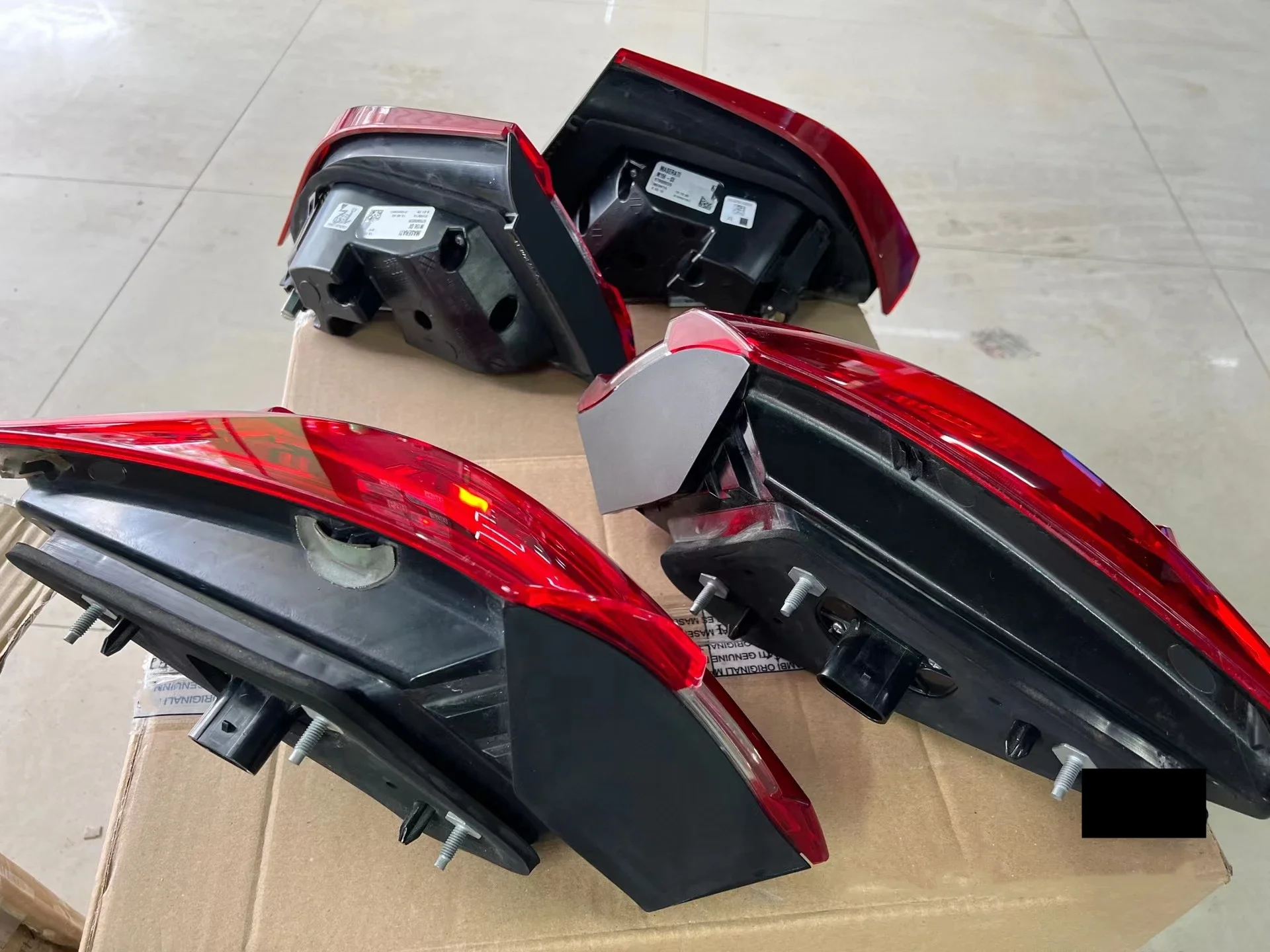 For Maserati led rear tail light brake reversing lamp 4pcs Car accessories accesorios para auto