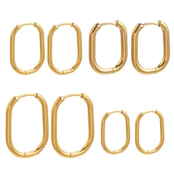 6PCS Stainless Steel Rectangle Earrings Ear Hooks Earrings Findings for Components DIY Jewelry Findings Parts Ear Ring Wholesale
