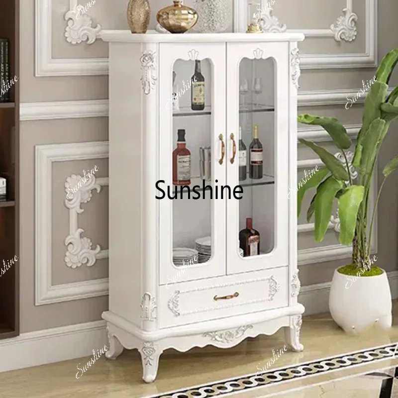 Storage Display Bar Cabinet Living Room Drinks Luxury Whiskey Cocktai Wine Cabinet Designer Vitrina Furniture For Restaurant