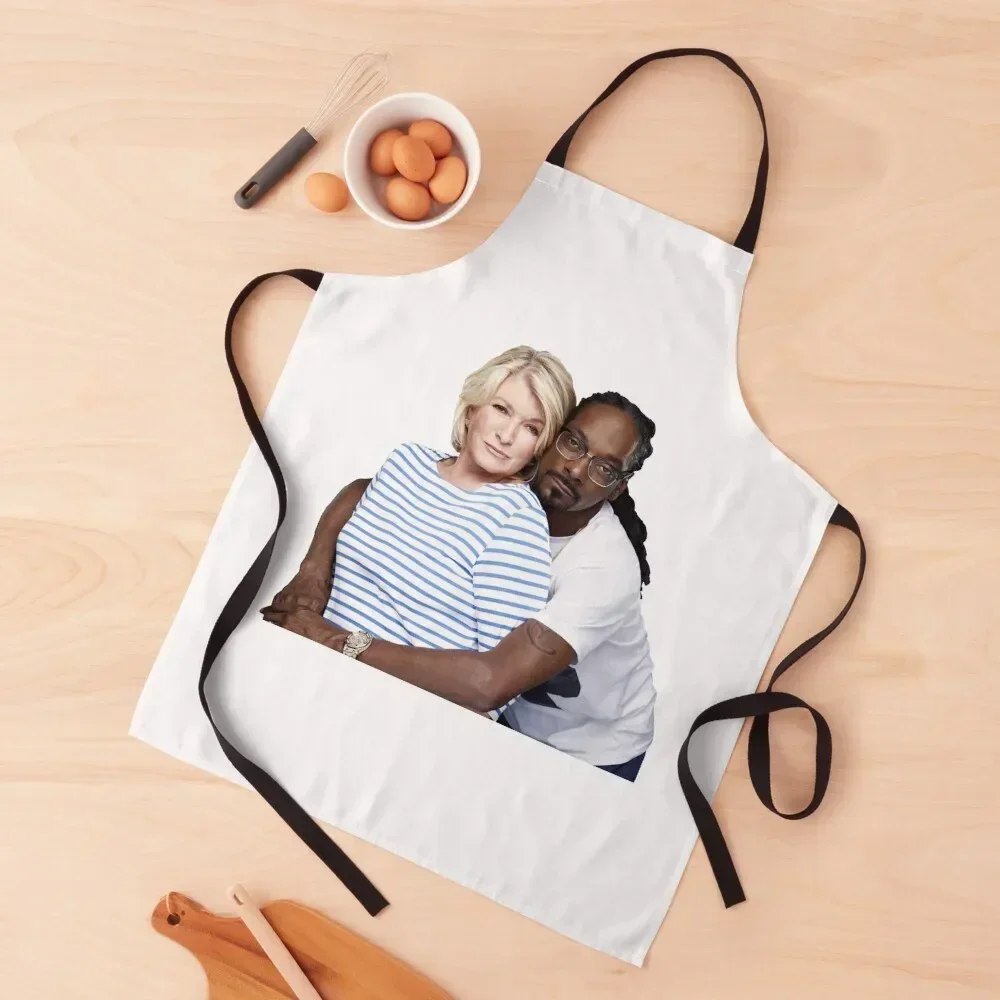 Martha Stewart and Snoop Dog Apron chef costume Men's Kitchen Apron