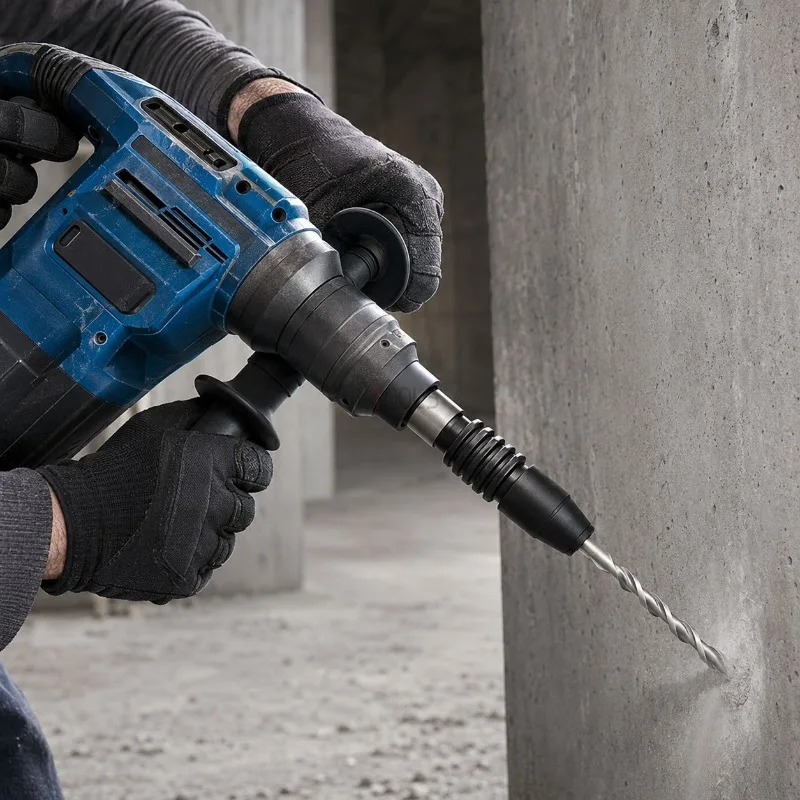 Electric Rotary Hammer Converter SDS‑Plus To SDS‑Max Adapter For Impact Drill Bit Hand Tool Accessory Impact Drill Bit Adapter
